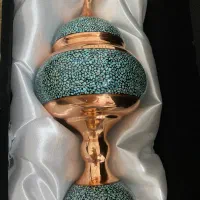 جام درب دار مس