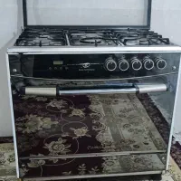 گاز طرح فر استیل صفحه لمسی
