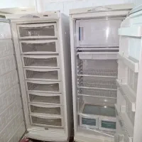 تمیز و سالم بدون عیب یخچال دوقلو گلسان