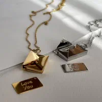 گردنبند پاکت نامه