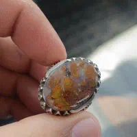 انگشتر شجر رکاب دست نقره