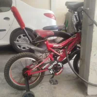 دوچرخه بچه گانه پرادو دو کمک مدل Star سایز ۱۶