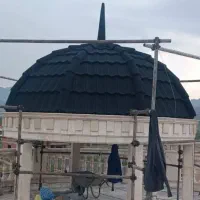 نصب حلب اجرای سقف شیروانی ونجاری حرفه‌ای وباکیفیت