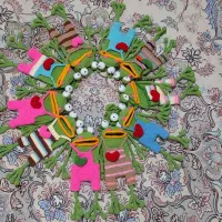 عروسک بافتنی کیف قورباغه ای