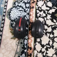 دسته ی بازی کامپیوتر و لبتاب و دو عدد موس