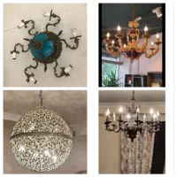 لوستر برنز سنگین پارسا لوستر