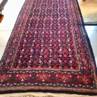 کناره دستباف ،پشم اصل ،رنگ گیاهی ،کاملا گوشتی