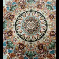 فرش تکی ۱۲متری ۷۰۰شانه نخ پنبه تراکم بالا