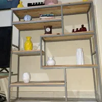کتابخانه و قفسه و ویترین ایستاده نو