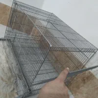 قفس فلزی استیل زد زنگ سنگین وزن