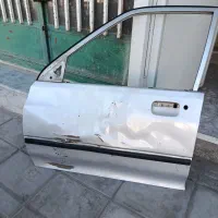 درب پراید نقره ای