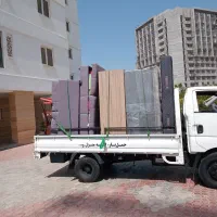 ششچرخ حمل اسباب منزل خرده بار +کارگران حرفه ای