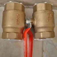 شیر برنجی 2 اینچ امین