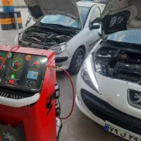 شارژ کولر خودرو با دستگاه تمام اتوماتیک