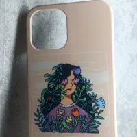 قاب گوشی iPhone12promax طرح دختر