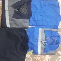 لباس کار روپوش وشلوار سایزxl