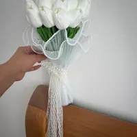 دسته گل لاله عروس|صنایع دستی و سایر لوازم تزئینی|تهران, اباذر|دیوار