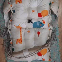 تاب پارچه ای کرم رنگ