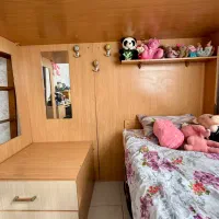 سرویس خواب دو طبقه (دو نفره) تمام ام‌دی‌اف+تشک‌ها|تخت و سرویس خواب|تهران, امیرآباد|دیوار