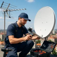 نصب و تنظیم آنتن گردان و مرکزی ،فروش،تعمیر،نصاب