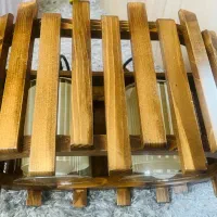 لوستر چوبی