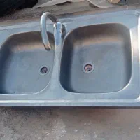 ظرف شوی درحد نو همراه شیر اهرمی