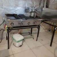 برگر سفینه ای پیتزا قیفی سرخکن فر گریل