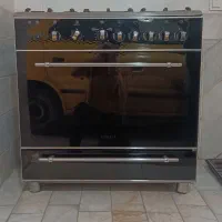 اجاق گاز فردار تمام استیل ایتالیایی ولگا پنج شعله