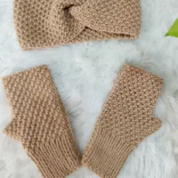 هدبند ودستکش انگشتی