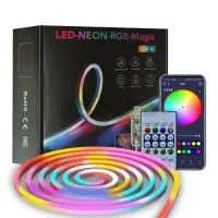 ریسه نئون فلکسی RGB برنامه پذیر
