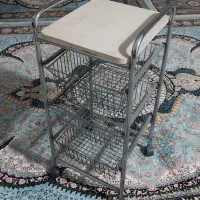 جا سیب زمینی سه طبقه ی چرخ دار