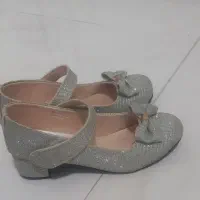 کفش دخترونه مجلسی نقره ای