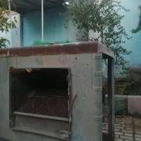 بدنه کولر سالم.جنس قدیمی ورق محکم