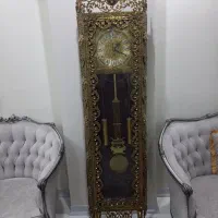 ساعت ایستاده برنجی