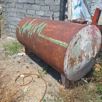 تانکر فلزی ۳میل ۱۸۰۰لیتری  سفارشی ساخته شده