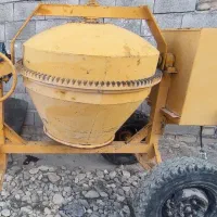 بتونیر میکسر بتن گیر بالابر قیچی اره آتشی.همدان