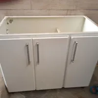 سینک همراه کابینت|آب‌چکان و نظم‌دهنده ظروف|بروجرد, |دیوار