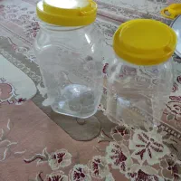 فروش تعدادی قوطی پلاستیکی مخصوص حبوبات وادویه