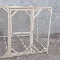 قفس چوبی  بزرگ دومتری نو