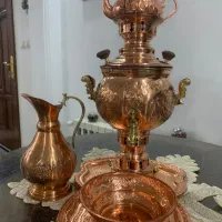 سماور ذغالی مسی