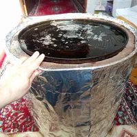 تنور و سینی اهنی برای رشته ریزی