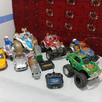 ۸ عدد ماشین کنترلی خارجی اسباب بازی به صورت یکجا