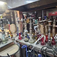 قلیان تنه چوبی طعم دار