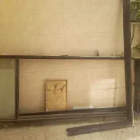 درب چوبی باچهارچوب فلزی