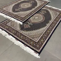 فرش دستباف ماهی ۳ متری رخ ۵۰ مرینوس ۶ لا