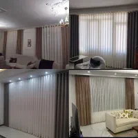 انواع پرده اماده در طرحها ورنگبندی