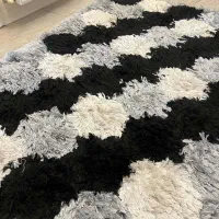 فرش پرز بلند شکی