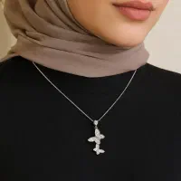 گردنبندپروانه/همین امروز نقره بفروش همون لحظه بگیر