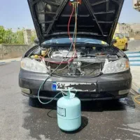 گازگیری کولر خودرو با ضمانت کمپرسور استوک موجده