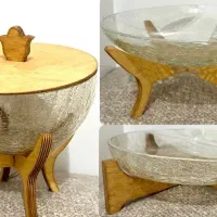 سرویس پذیرایی پایه چوبی نو